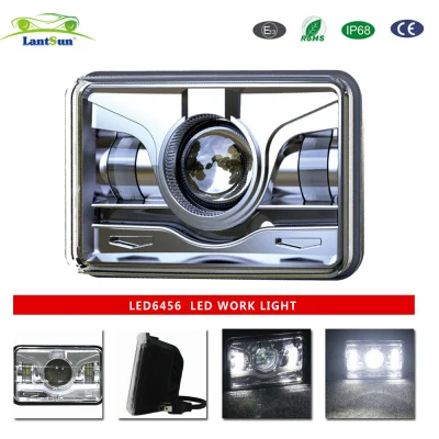 Square Light for Car Truck for Jeep 45W Led Work Light Mini LED Car Light LED6456