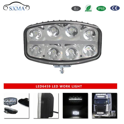 12V 24V 18W 6X3W LED Work Light ATV SUV Mine Boat Lamp Truck Offroad Boat 4WD Jeep Lamp IP67,work Li view 4