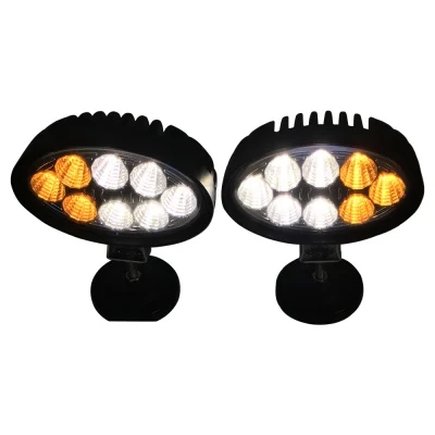 LED6462 Amber and White Light Led Work Lamp Car Lamp Led Work Light view 2