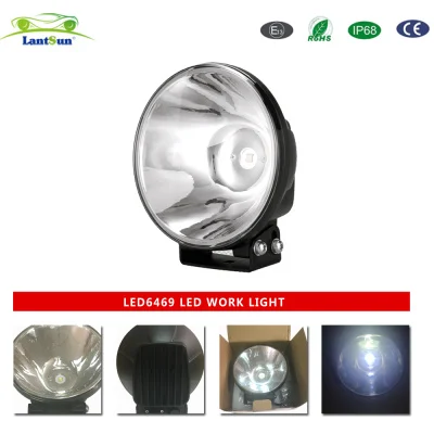 7" Led Work Light 50w Off Road Led Lamp 50w Led Lamp Flood 50w Led Work Light 12v Led Car Light LED6 view 5