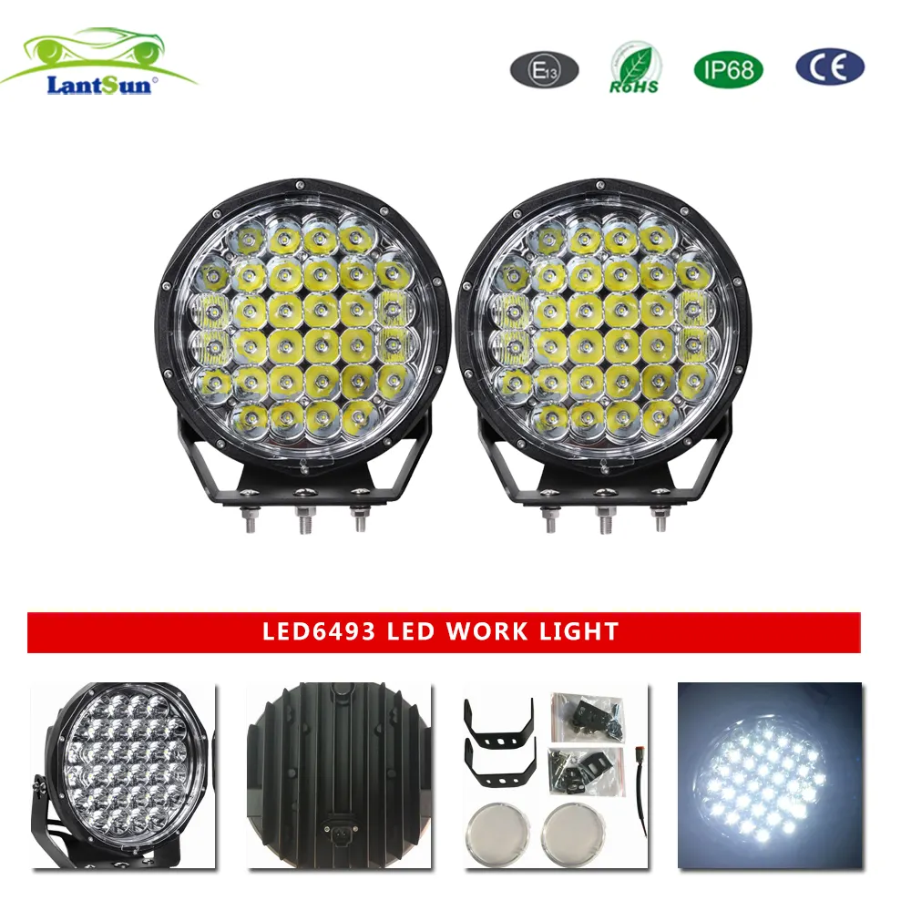 LED6493 128W 11040LM Driving Lights Spotlights Auxiliary Lights view 6
