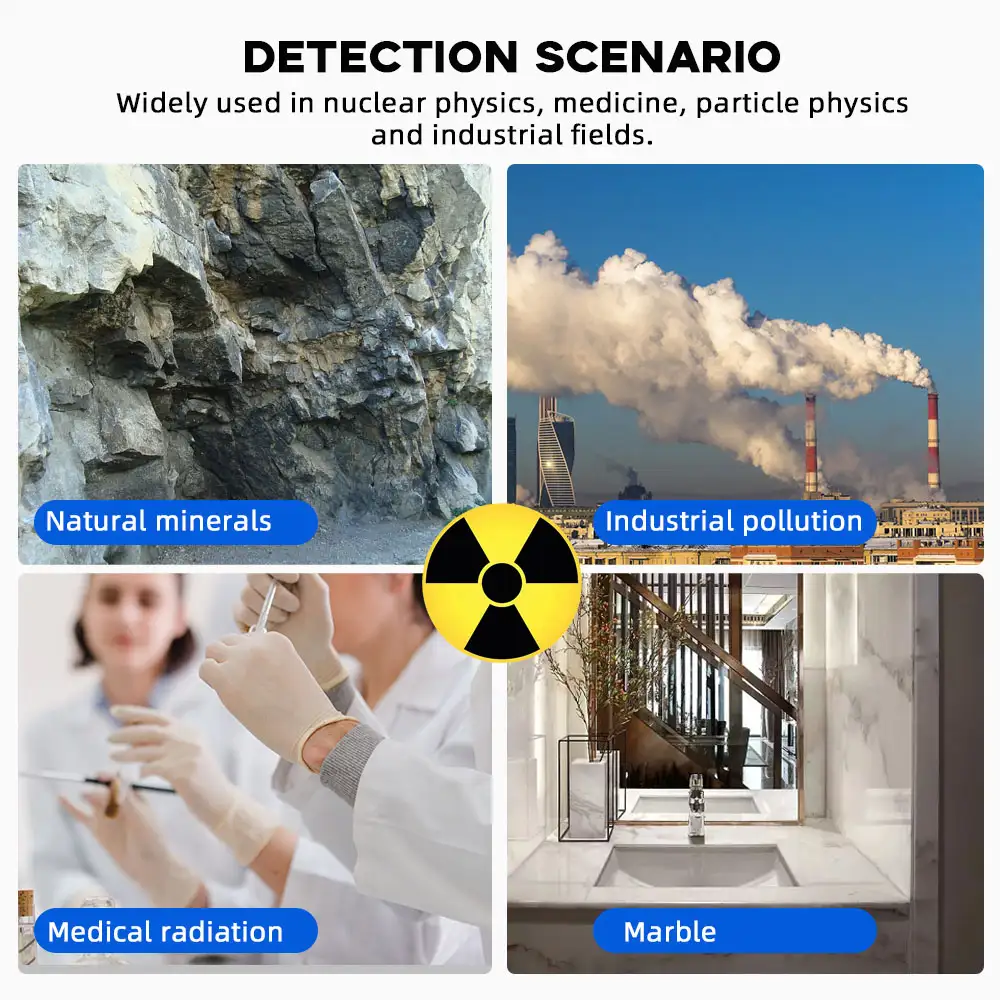 New Nuclear Radiation Detector Geiger Counter Portable Personal Dosimeter X-ray Γ-ray Β-ray Radioact view 5