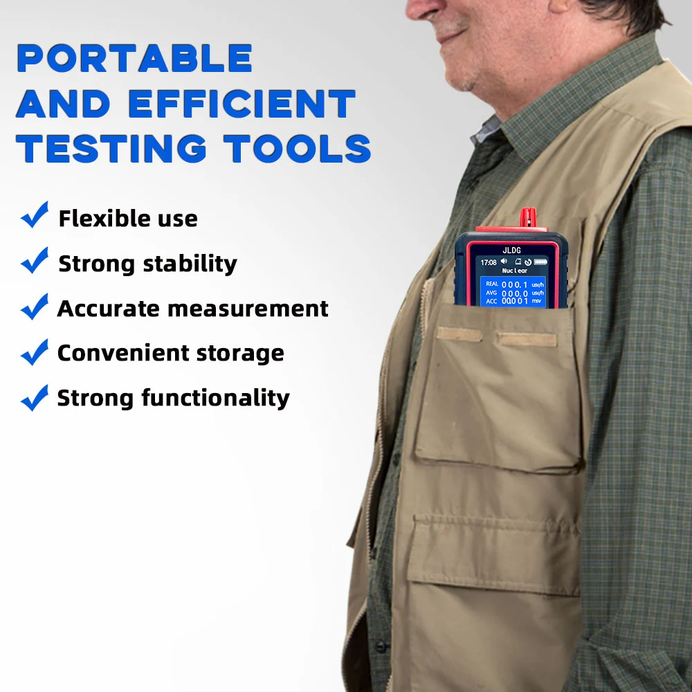New Nuclear Radiation Detector Geiger Counter Portable Personal Dosimeter X-ray Γ-ray Β-ray Radioact view 4