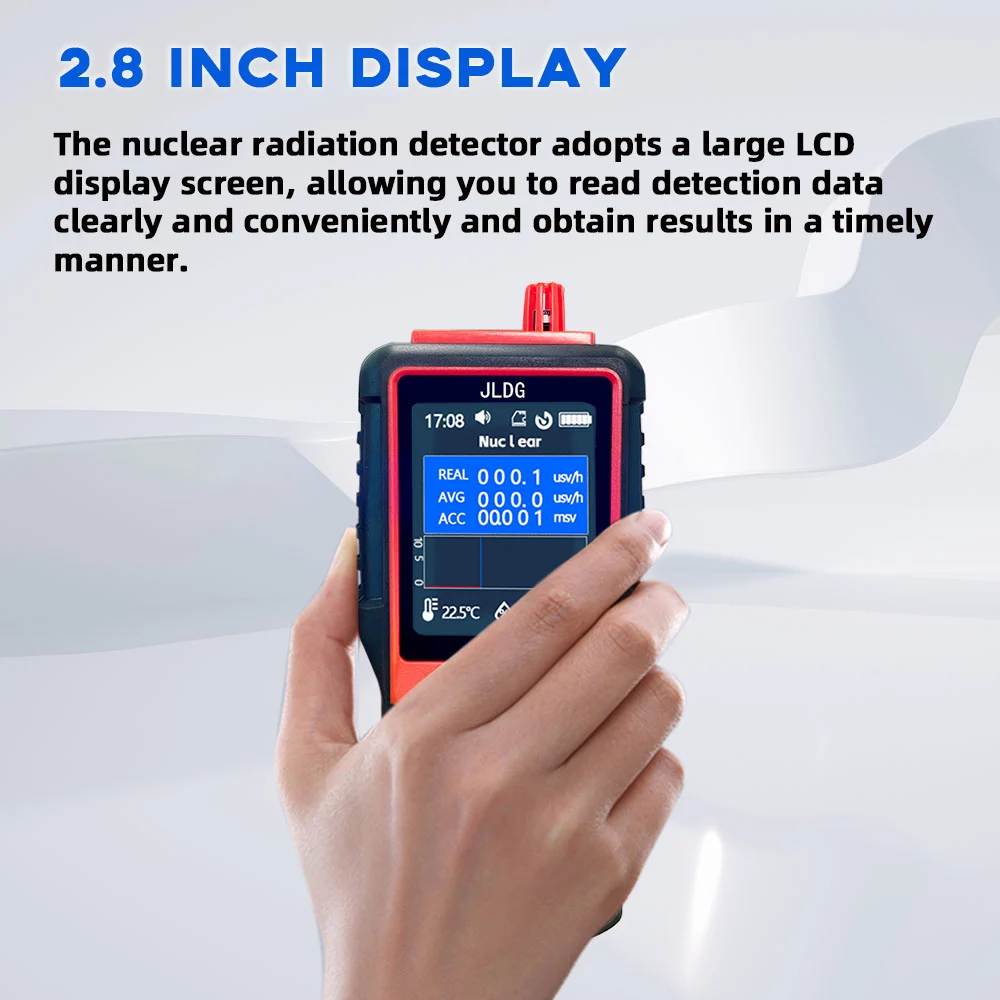 New Nuclear Radiation Detector Geiger Counter Portable Personal Dosimeter X-ray Γ-ray Β-ray Radioact view 3
