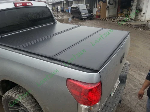 Pick Up Truck Hard Trifold Tonneau Cover view 2