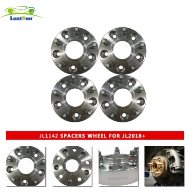 Silver Spacers Wheel 4pcs for Jeep for JL view 4