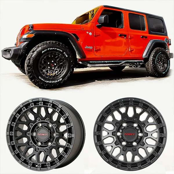 Superior Quality 17 Inch Automobile Wheel Hub Caps for Jeep for Wrangler JK JL JT ATV for All Off Ro view 8