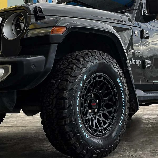 Superior Quality 17 Inch Automobile Wheel Hub Caps for Jeep for Wrangler JK JL JT ATV for All Off Ro view 2