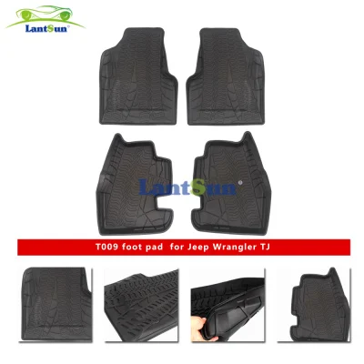 Front and Rear Seat Floor Mats for Jeep TJ T009 view 4