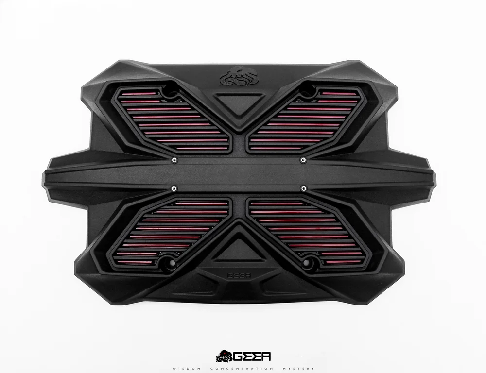 Tank 300 Tailgate Mod Panel – LED License Plate Frame with High Brake Light, No-Spare-Tire Door Guar