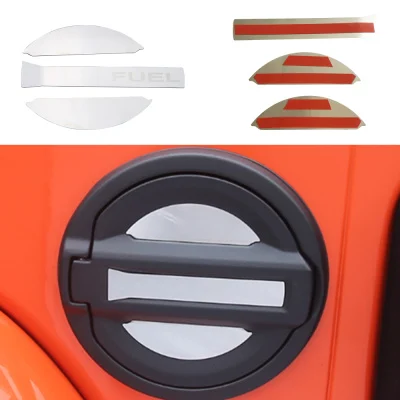 Top Carbon Fiber Oil Tank Cover Car Fuel Cap for Jeep JL2010S view 4