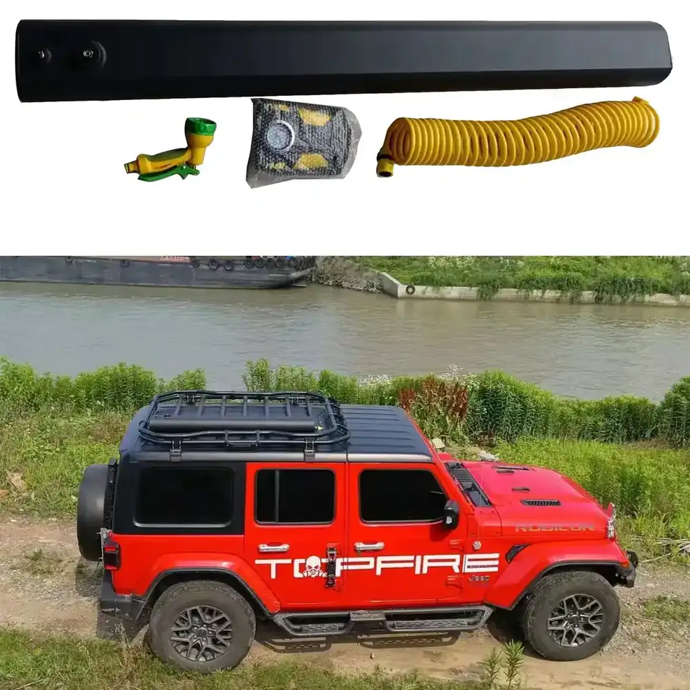 Universal Car Roof Water Tank Models with Roof Racks or CrossbarsJ9036 view 6
