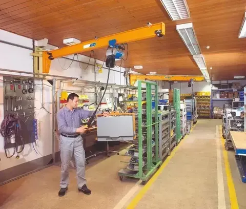 Overhead Crane for a Paper Mill Production Hall