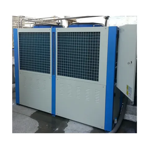 Industrial chilling unit for beverage and dairy process cooling