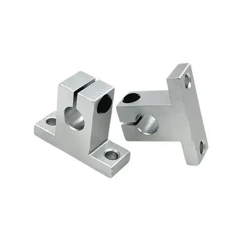 Machined drilling parts sorted before quality inspection