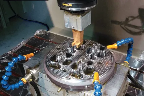 Custom fabricated metal parts held by a wholesaler