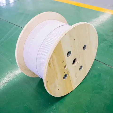 Enameled wire coil wound on a reel