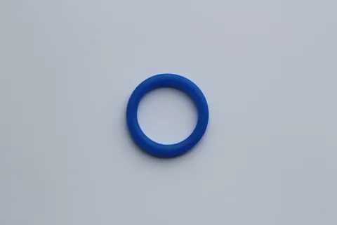 HNBR rubber seals and o-rings shown together for size comparison