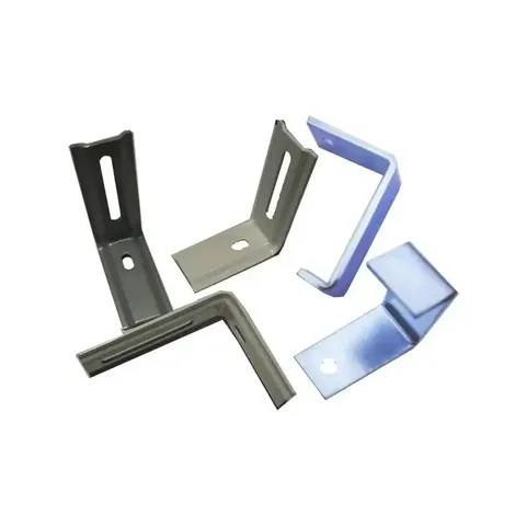 Perforated stamping parts at the supplier premises