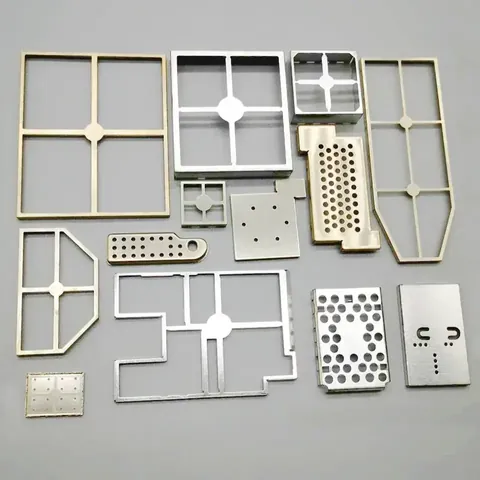 Precision sheet metal parts at the fabrication factory
