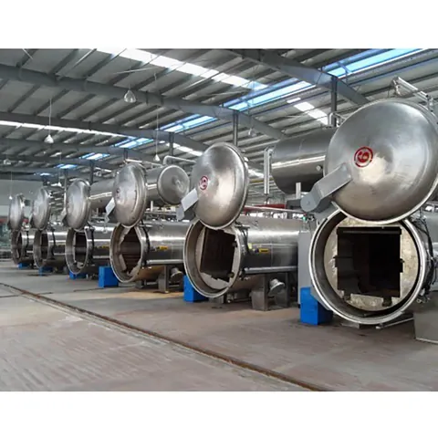 Stainless steel retort sterilizer for packaged food products