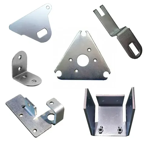 Custom sheet metal works at the fabrication factory