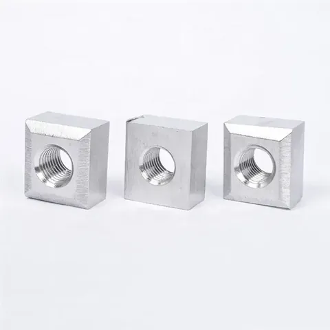 CNC wire EDM machined parts arranged for inspection