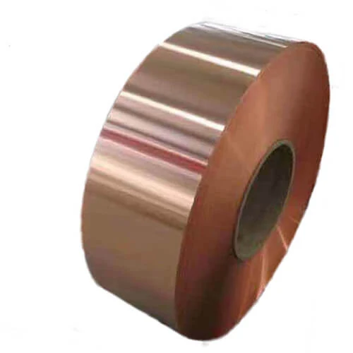 Coil of C1100 copper strip for transformer windings
