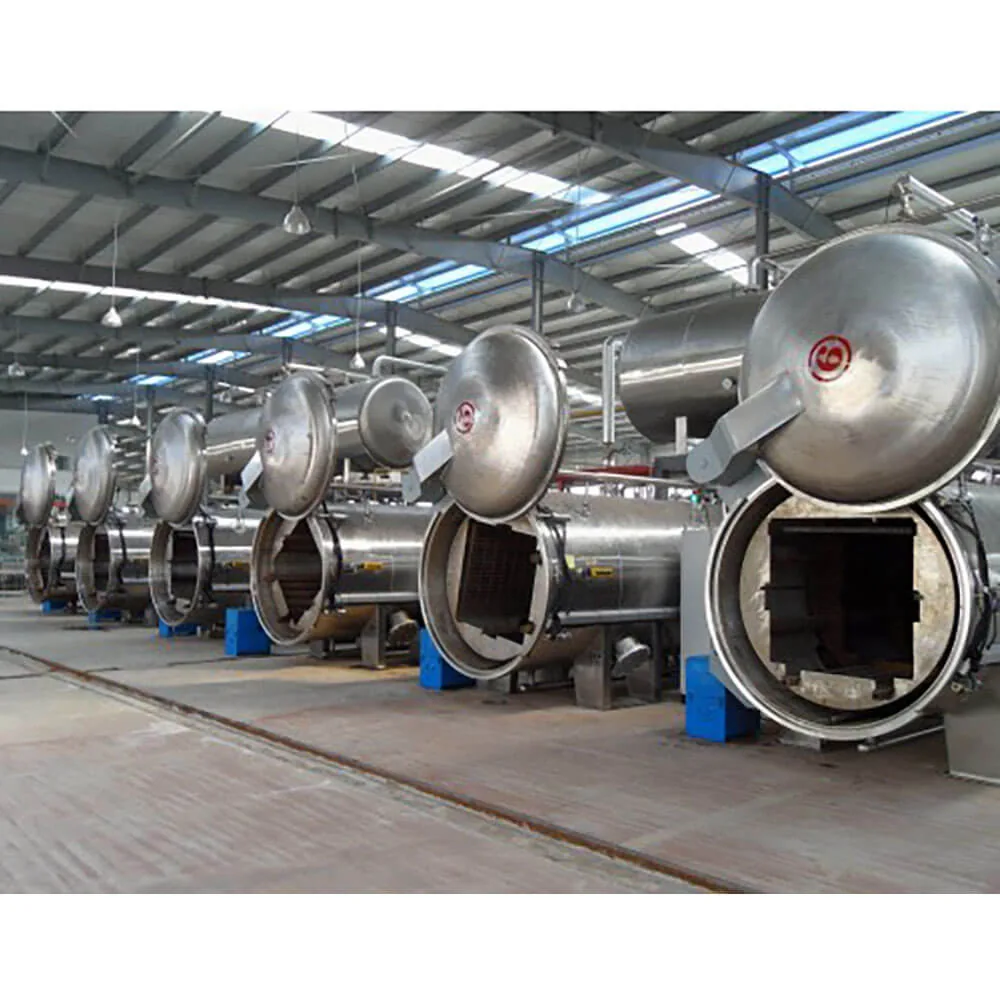 Stainless steel retort sterilizer for packaged food products