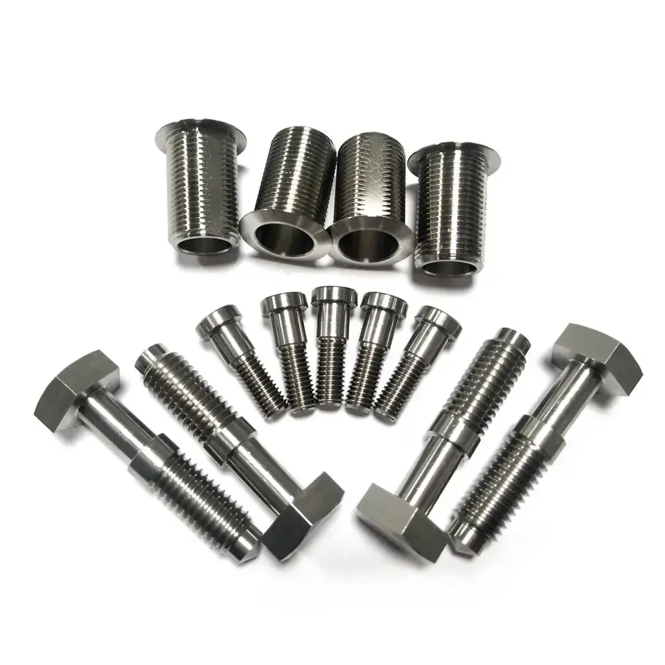 Vertical milling parts machined in China ready for inspection