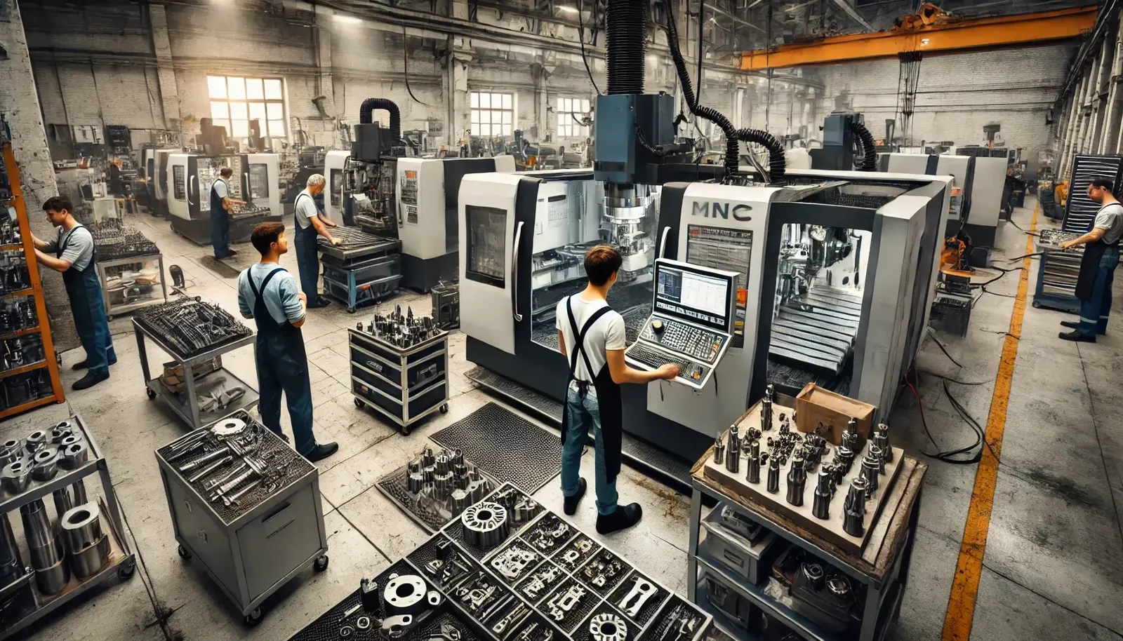 CNC machining and fabrication shop
