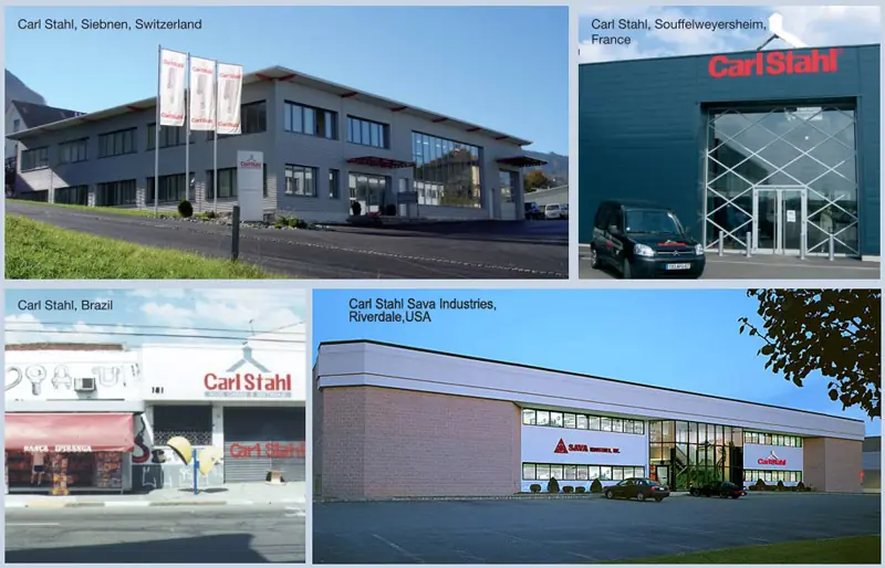 Carl Stahl locations in Germany