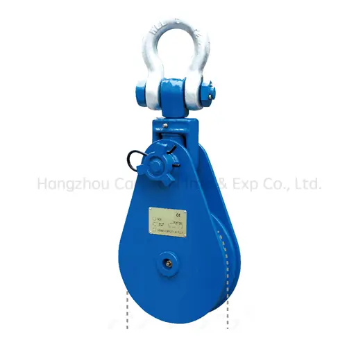 Heavy Duty Snatch Pulley Block manufactured and supplied by Carl Stahl China