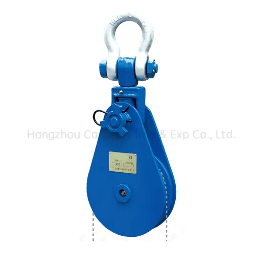 Heavy Duty Snatch Pulley Block supplied by Carl Stahl China