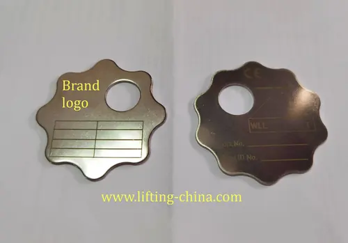 Chain Sling Tag view 3