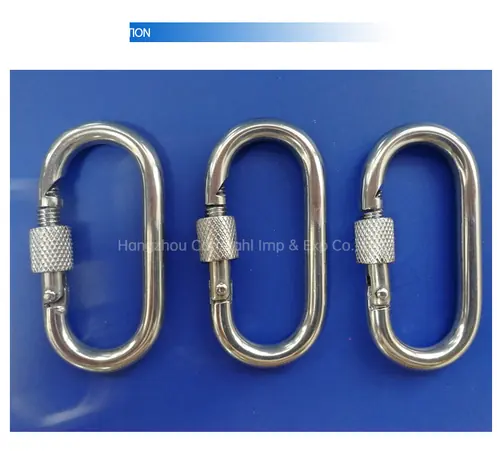 Stainless Steel Safety Snap With Screw view 2