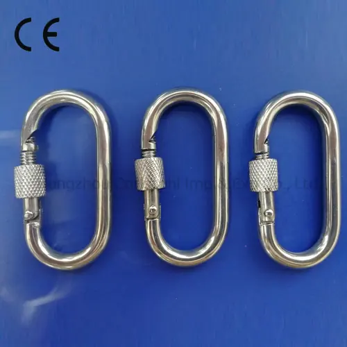 Stainless Steel Safety Snap With Screw supplied by Carl Stahl China