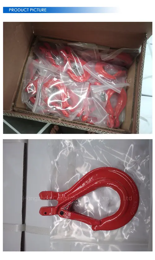 SLR012 Grade 80 Clevis Sling Hook view 2
