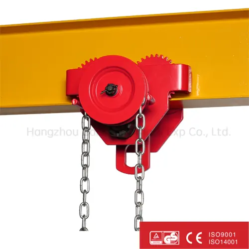 Geared Trolley supplied by Carl Stahl China