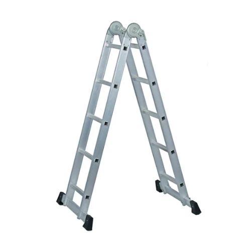 Dual-purpose Ladder aluminium ladder on a white background