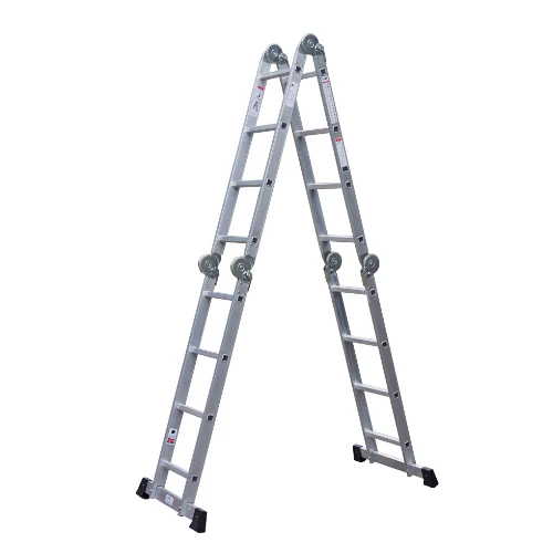 305 Multi-functional Ladder aluminium ladder on a white background