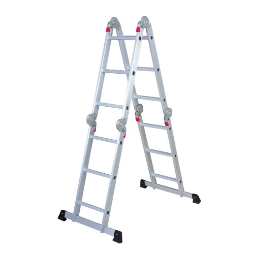 Mini Multi-functional Ladder aluminium ladder on a white background