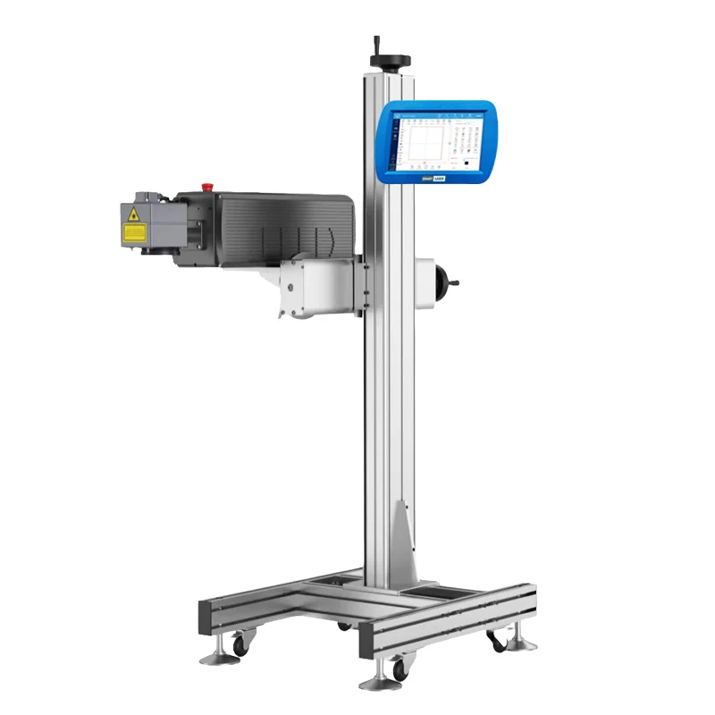 CO2 Flying Laser Printer view