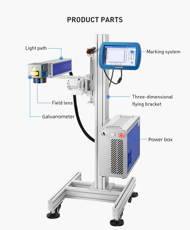 Fiber Flying Laser Printer view