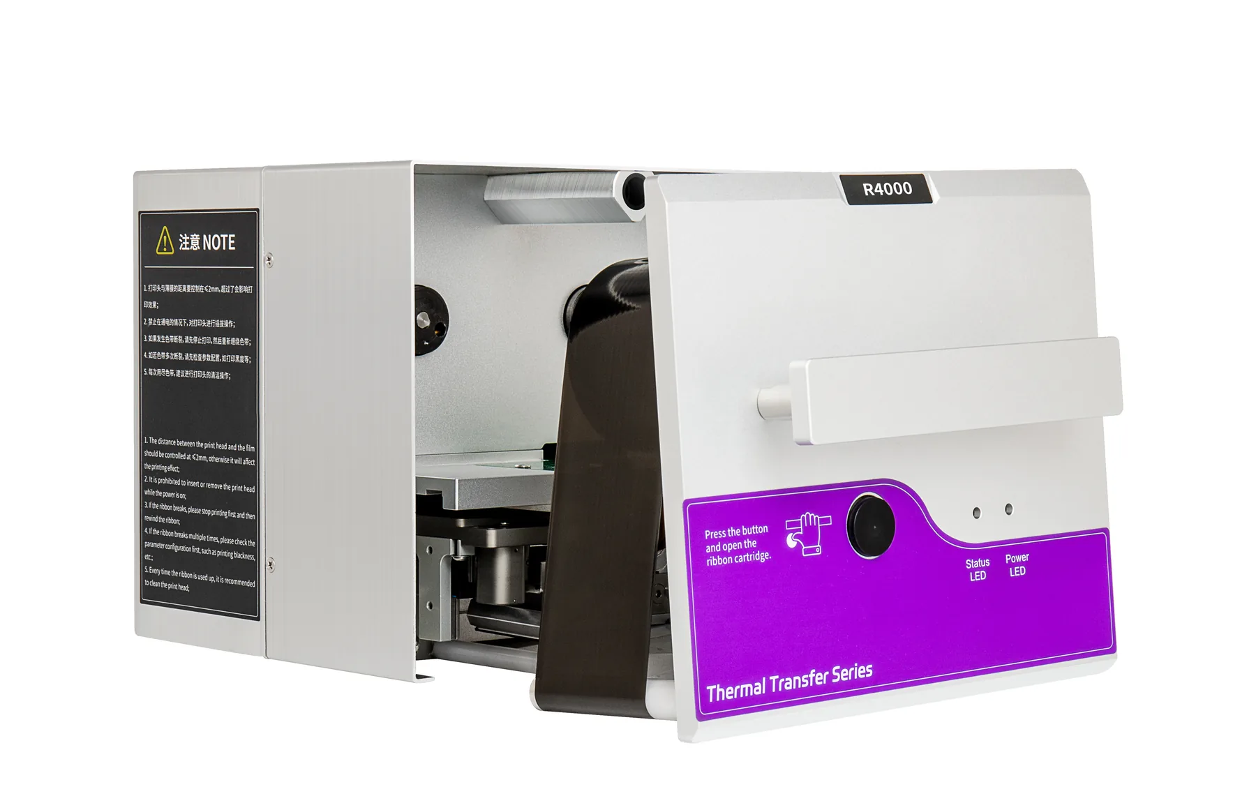 R4000-E2 Thermal Transfer Overprinter view