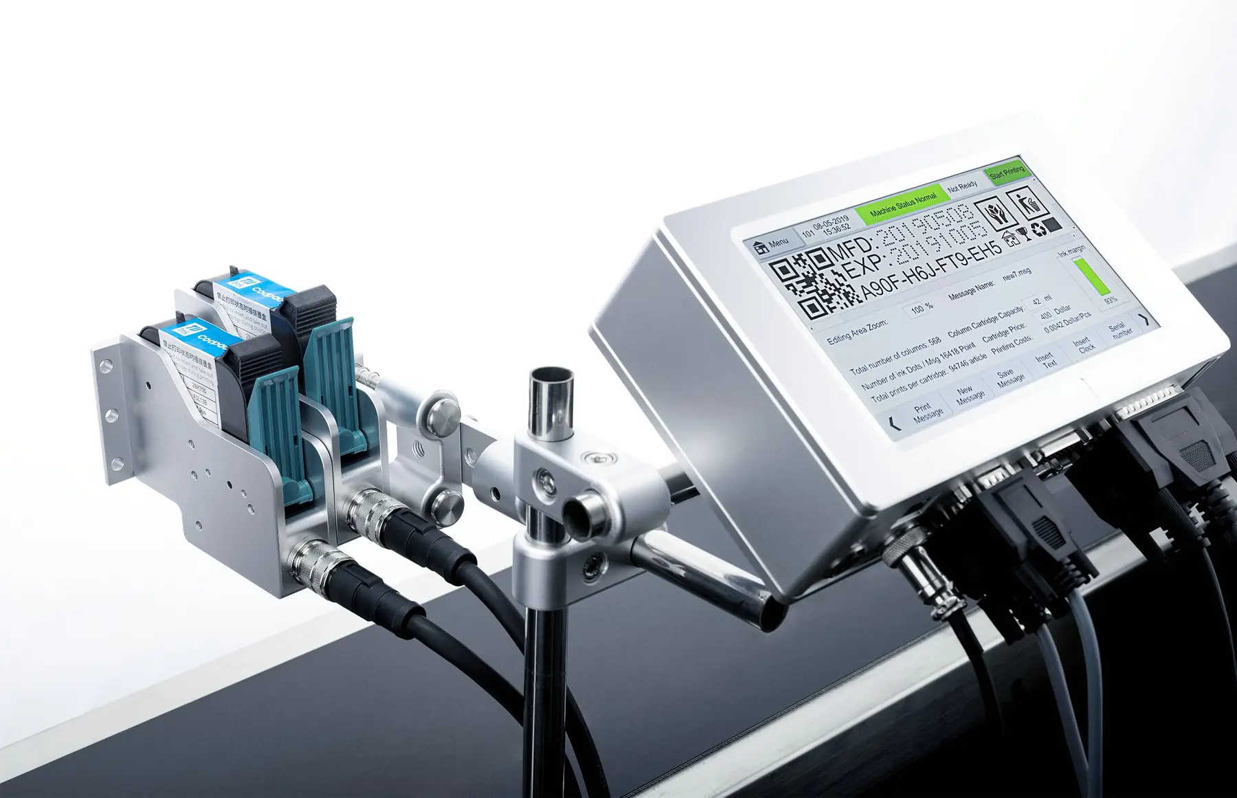 T220E Dual-Head Inkjet Printer view