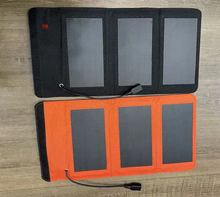 Sewn Folding Solar Panels manufactured by LinkitPower