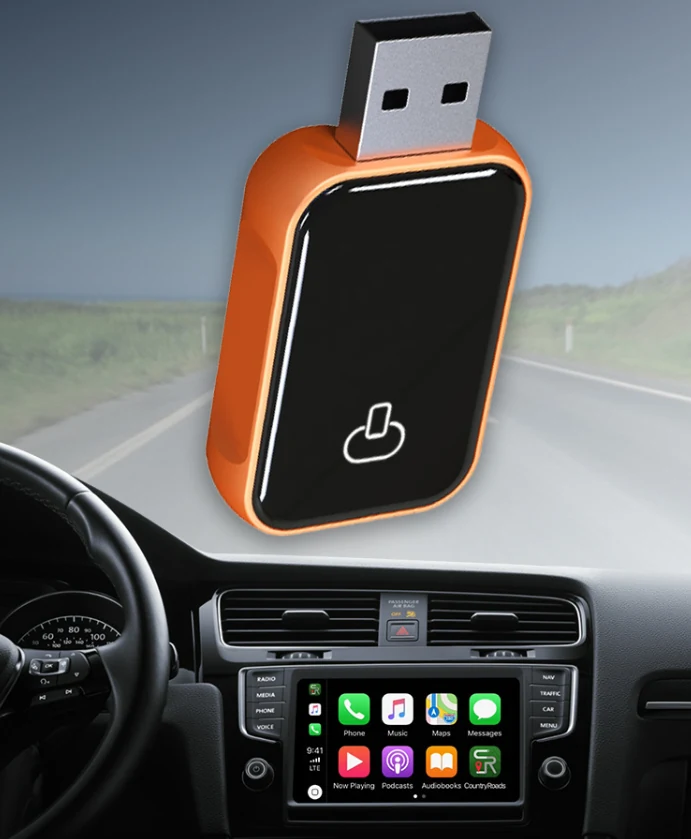 2 In 1 Adapter TAB0E - 2 In 1 Wireless CarPlay And Android Auto Adapters