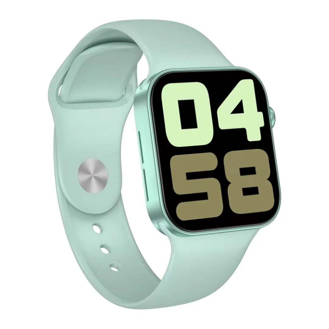 Green strap smart watch