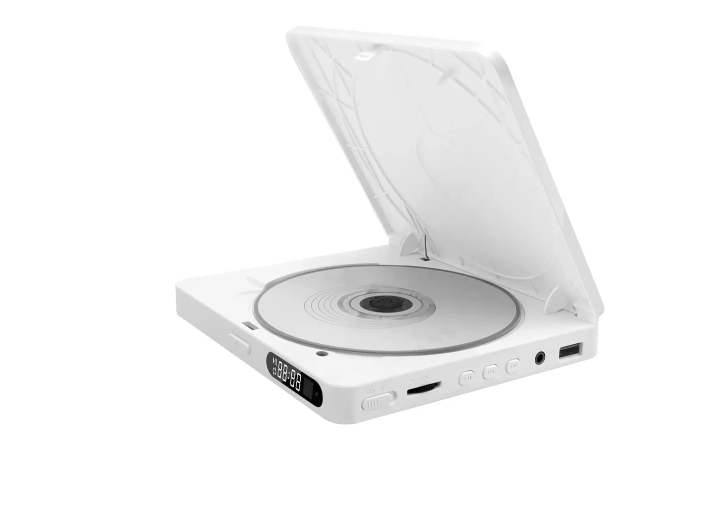 Mini DVD player top view